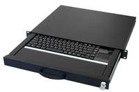 aixcase AIX-19K1UKUSTP-B, Verkabelt, USB, QWERTY, Schwarz