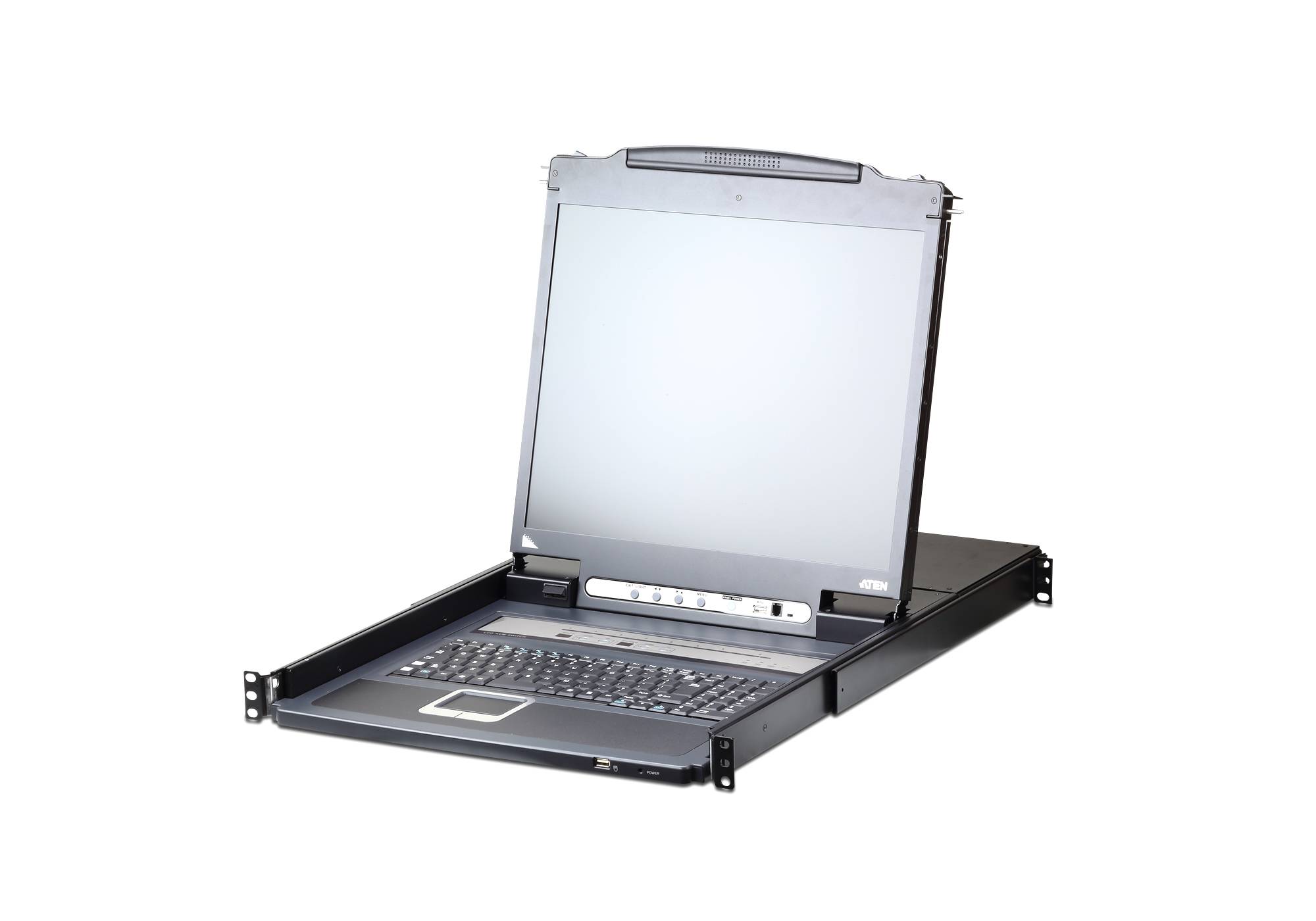 Aten CL5708IN, 1280 x 1024 Pixel, Eingebauter Ethernet-Anschluss, SXGA, Rack-Einbau, 29,8 W, 1U