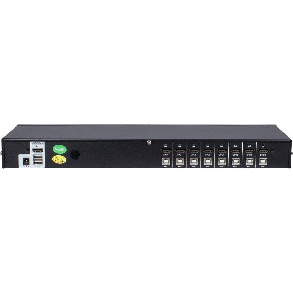 Argus AS-9108HA - KVM-Switch - 8 x KVM port(s)