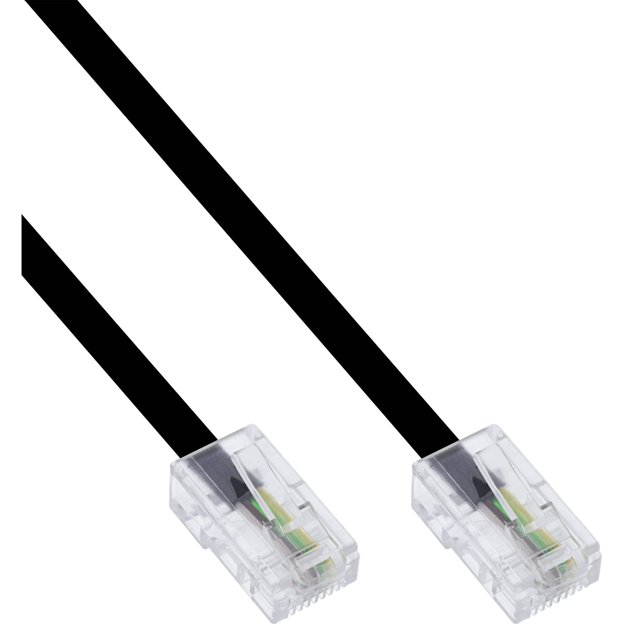 INLINE - ISDN Anschlusskabel - RJ45 Stecker / Stecker (8P4C) - 20m