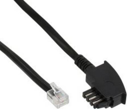 InLine - Telefonkabel - TAE-N (M) bis RJ-12 (M)