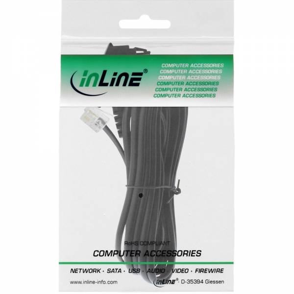 InLine - Telefonkabel - TAE-F (S) bis RJ-11 (S)