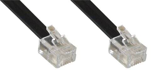 INLINE - Modularkabel RJ11 - Stecker / Stecker - 4adrig - 6P4C - 3m