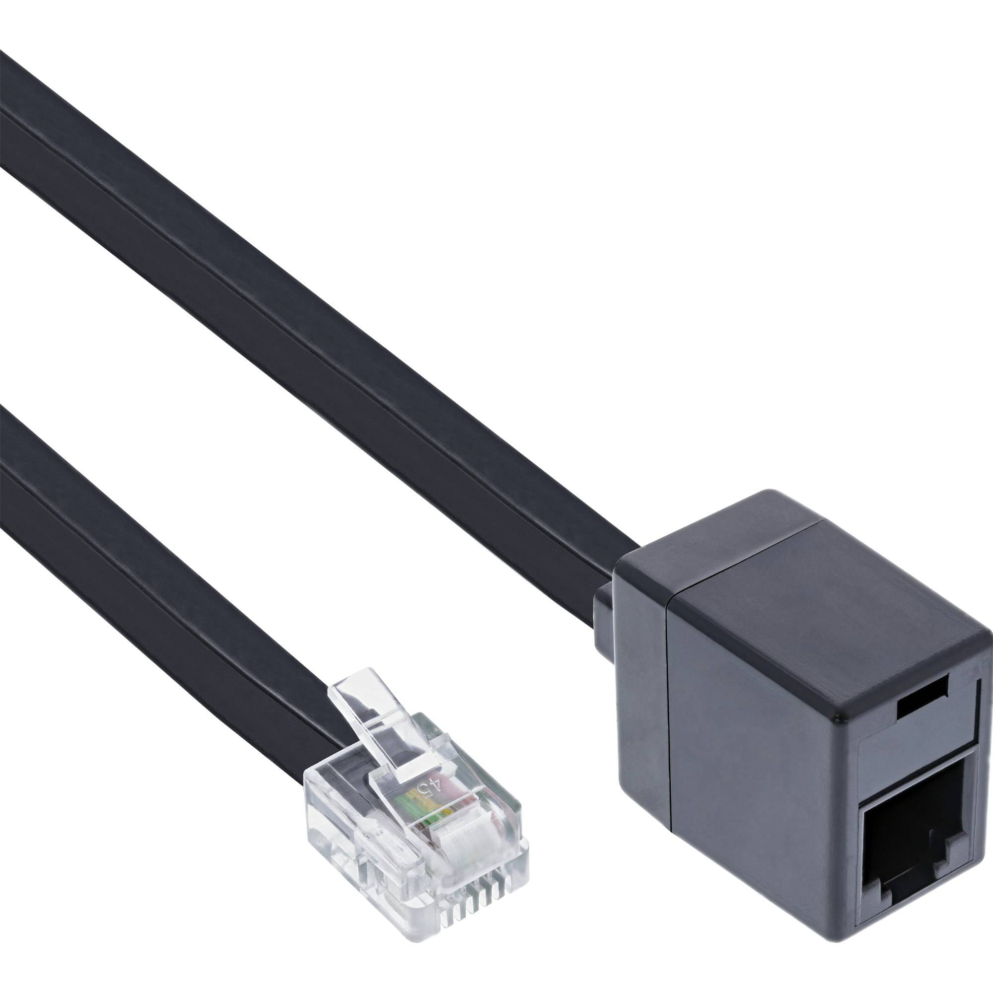 INLINE - Modular Verlängerung - RJ12 Stecker / Buchse - 3m