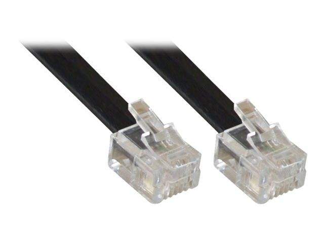 InLine - Telefonkabel - RJ-12 (M) bis RJ-12 (M)