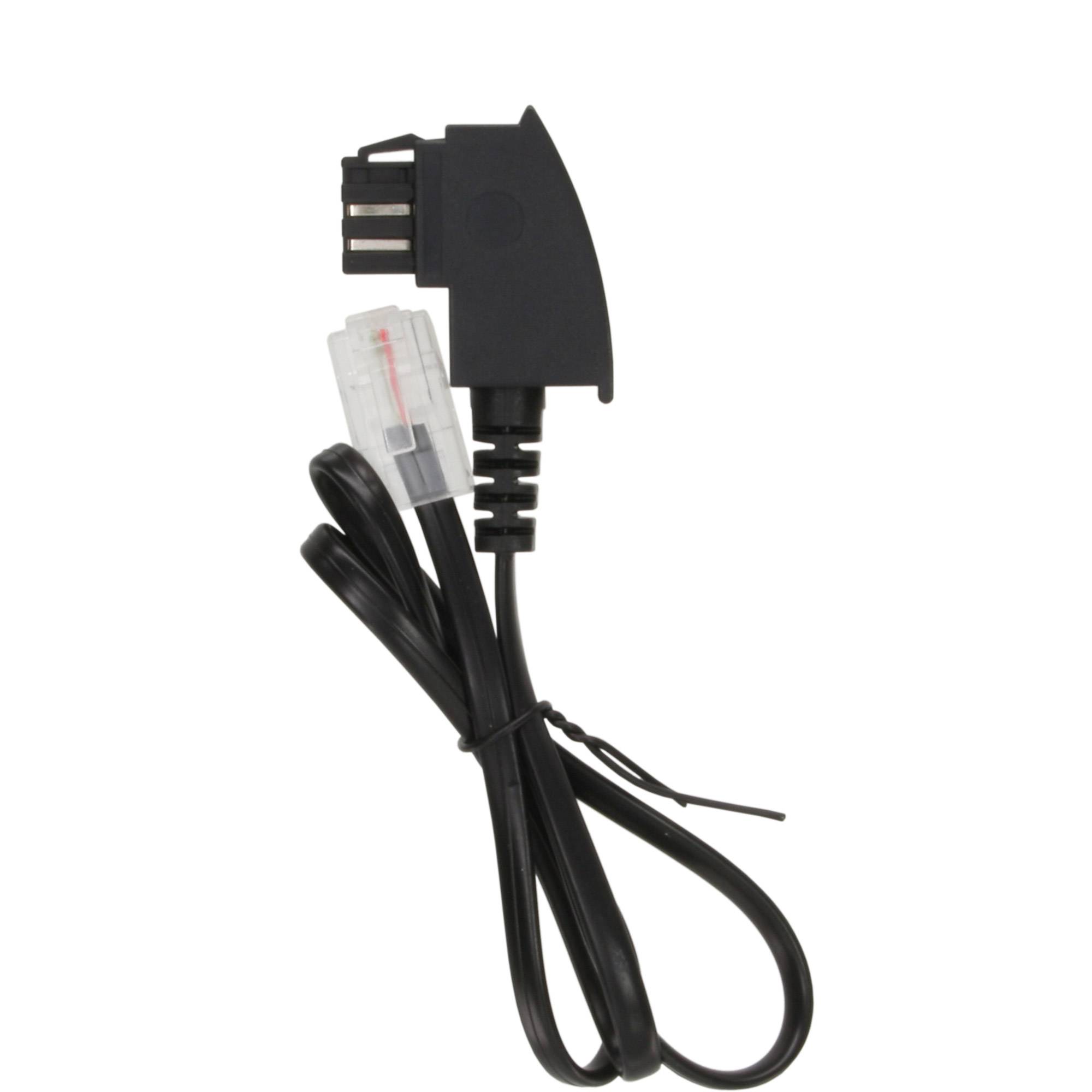 INLINE - TAE-F Kabel für DSL-Router - TAE-F Stecker an RJ45 8P2C - 1m