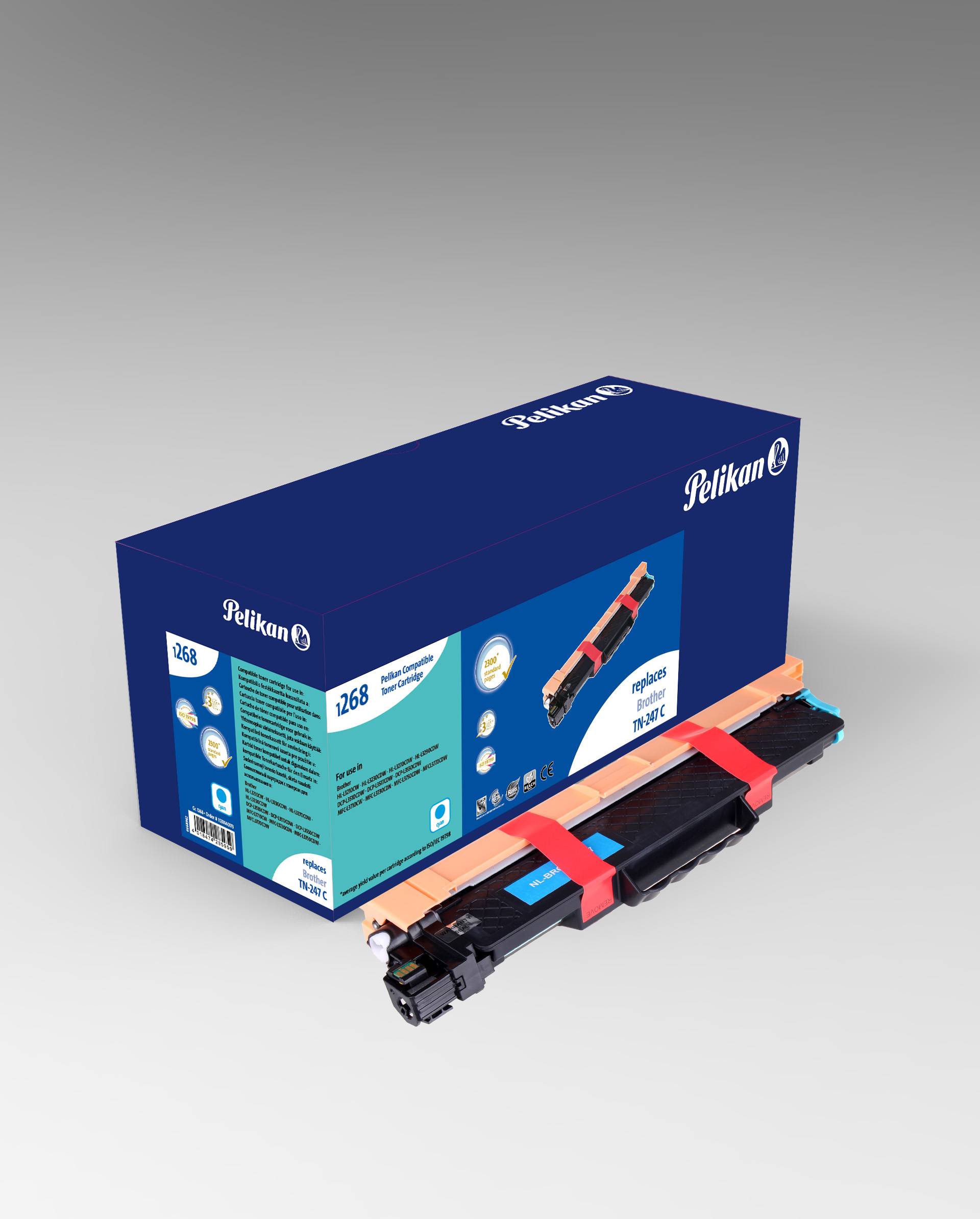 Pelikan 1031440173 - 2300 Seiten - Cyan - 1 Stück(e) - Laser Toner replaces Brot