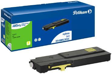 Pelikan 1445TKHCy - Mit hoher Kapazität - Gelb - kompatibel - wiederaufbereitet - Tonerpatrone (Alternative zu: Dell 593-BBBR)