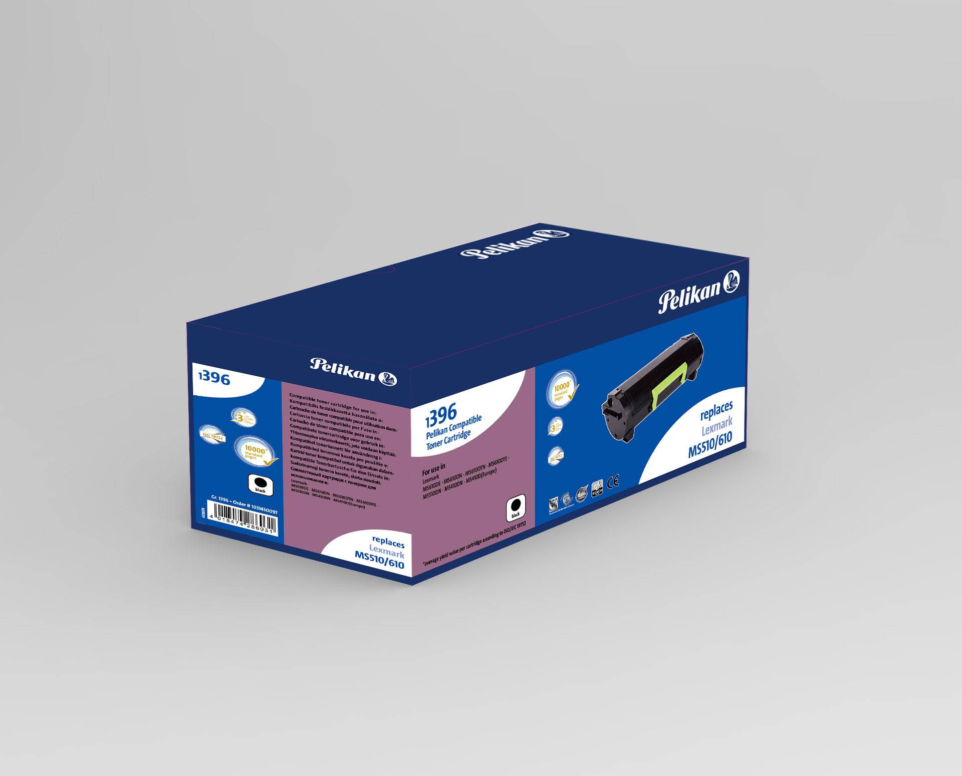 Pelikan 1031430097 - 10000 Seiten - Schwarz - 1 Stück(e) - Laser Toner replaces