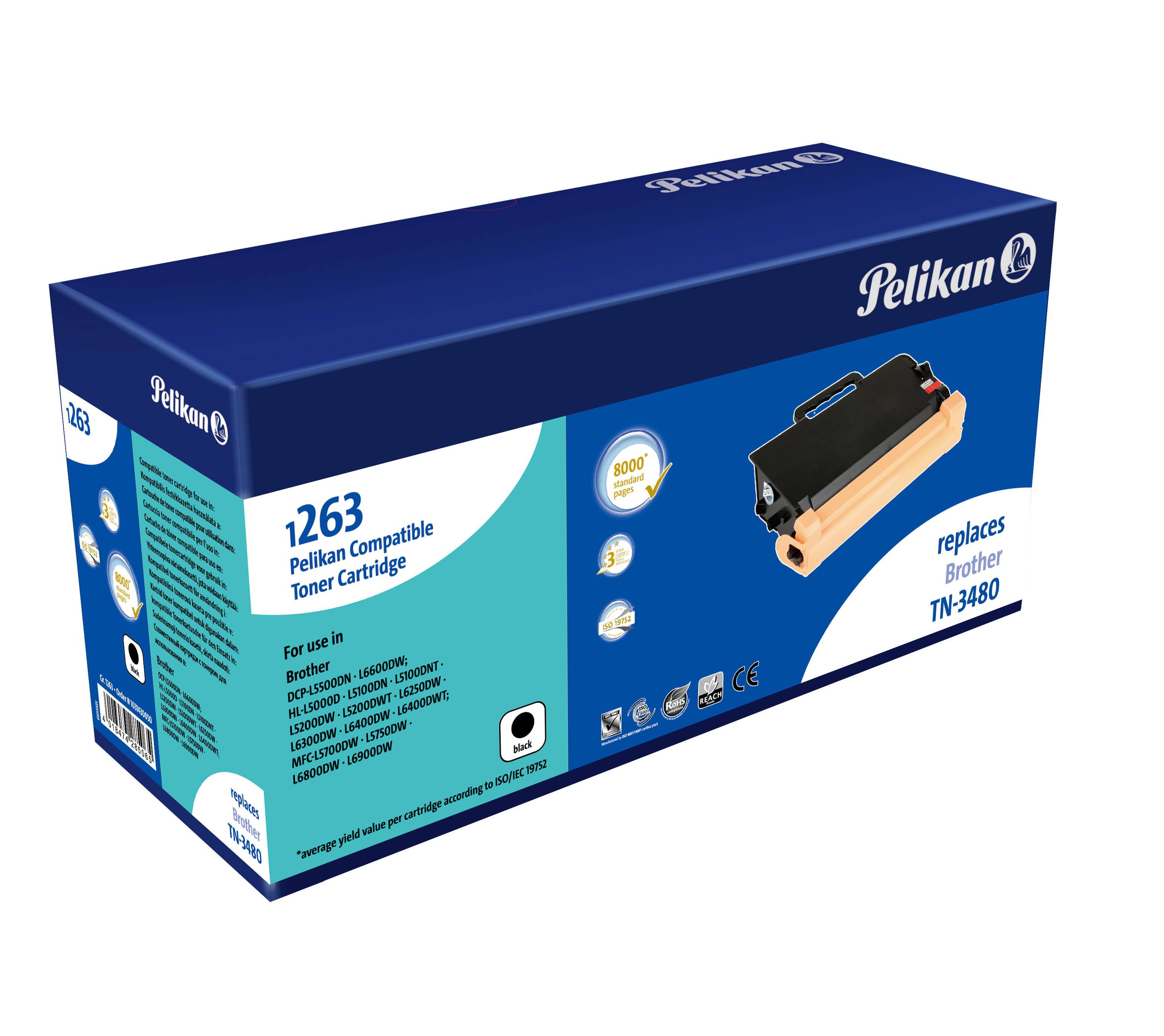 Pelikan 1031430050 - 8000 Seiten - Schwarz - 1 Stück(e) - Laser Toner replaces B
