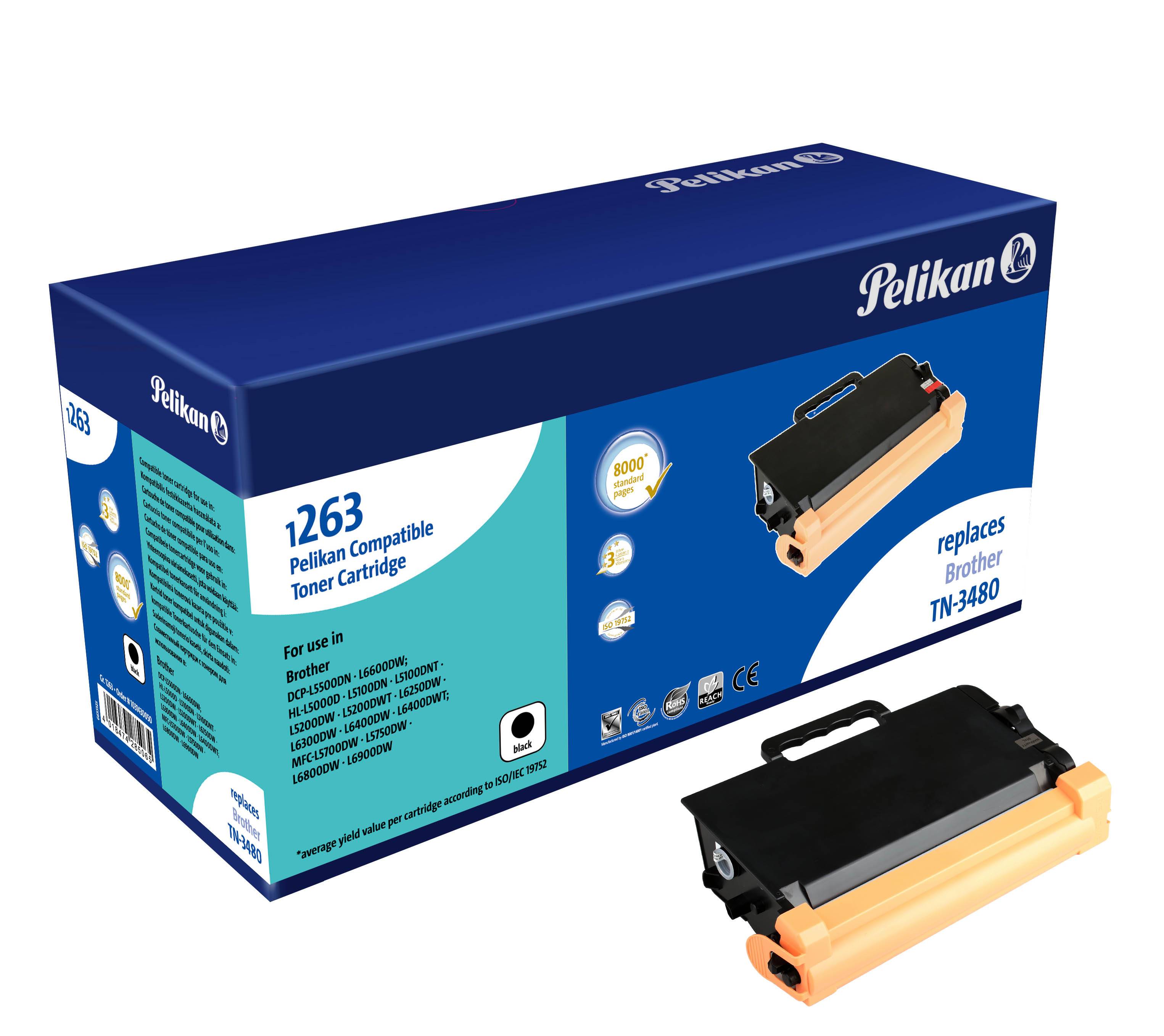 Pelikan 1031430050 - 8000 Seiten - Schwarz - 1 Stück(e) - Laser Toner replaces B