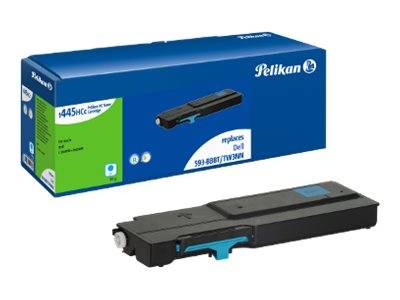 Pelikan 1445TKHCc - Mit hoher Kapazität - Cyan - kompatibel - wiederaufbereitet - Tonerpatrone (Alternative zu: Dell 593-BBBT)