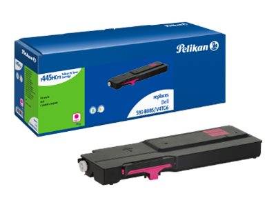 Pelikan 1445TKHCm - Mit hoher Kapazität - Magenta - kompatibel - wiederaufbereitet - Tonerpatrone (Alternative zu: Dell 593-BBBS)