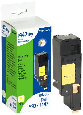 Pelikan 1447TKy - Gelb - kompatibel - wiederaufbereitet - Tonerpatrone (Alternat