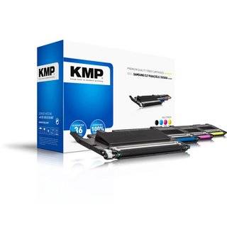 KMP SA-T89V - 4er-Pack - Schwarz, Gelb, Cyan, Magenta - kompatibel - Tonerpatrone (Alternative zu: Samsung CLT-M404S, Samsung CLT-Y404S, Samsung