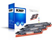 KMP MULTIPACK H-T149CMY - 3er-Pack - Gelb, Cyan, Magenta - kompatibel - Tonerpatrone (Alternative zu: HP 126A)