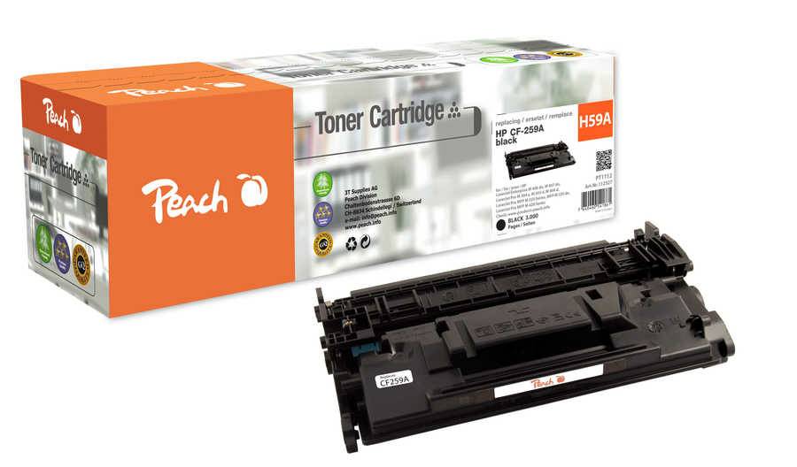 Peach PT1112 - 3000 Seiten - Schwarz - 1 Stück(e) - Toner Module black - compati