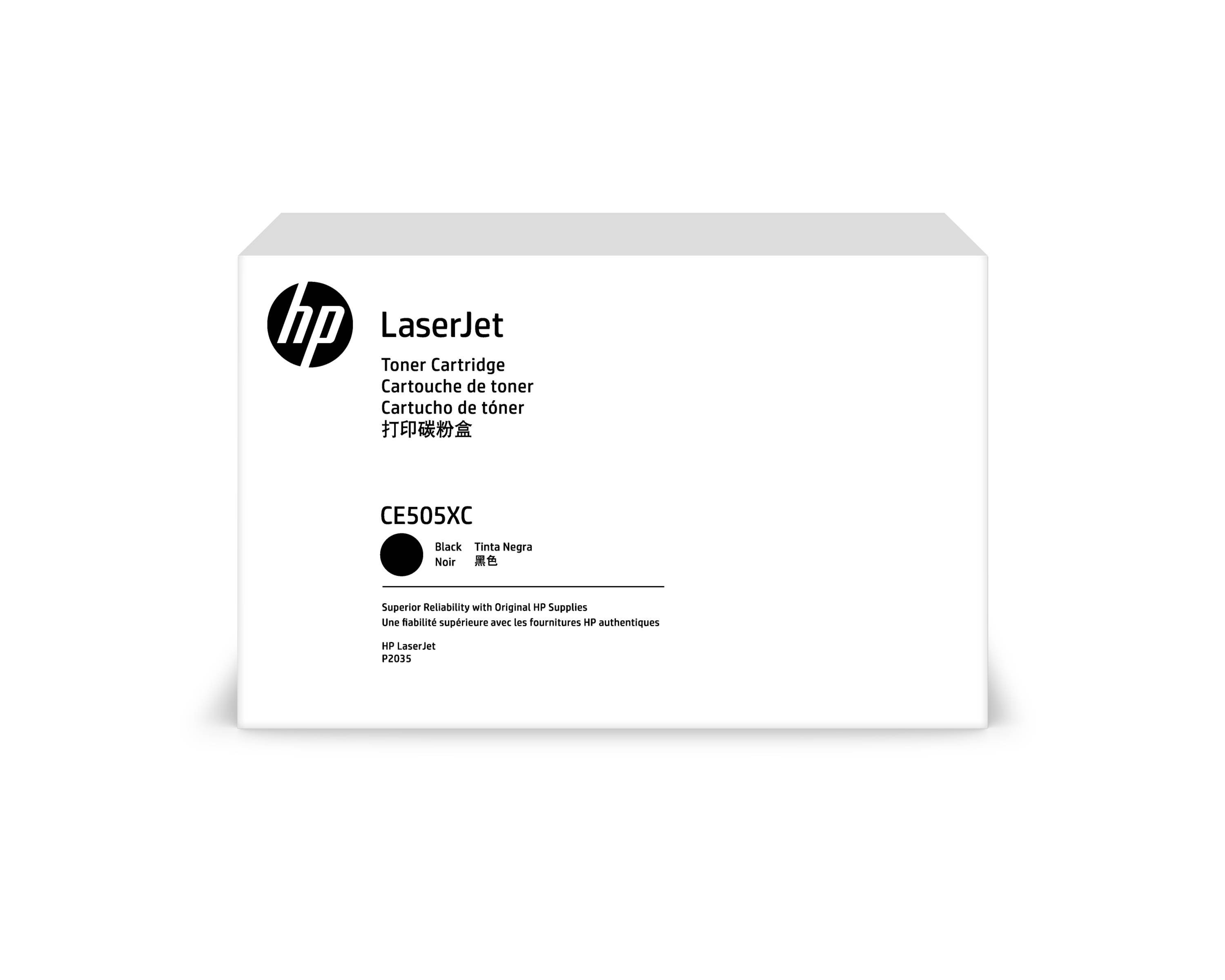 HP LaserJet CE505X Contract Black Print Cartridge, 6500 Seiten, Schwarz, 1 Stück(e)