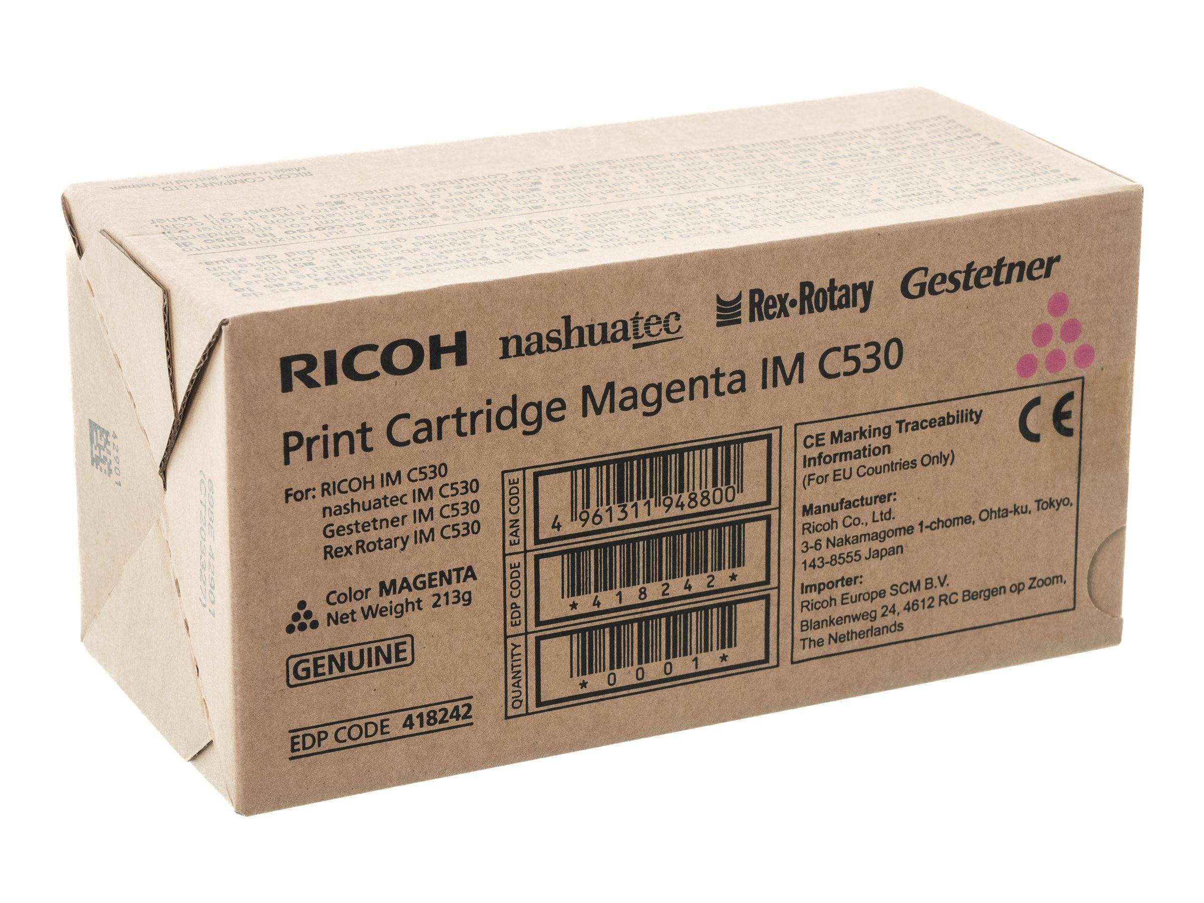 Ricoh IM C530 - Magenta - Original - Tonerpatrone - für IM C530