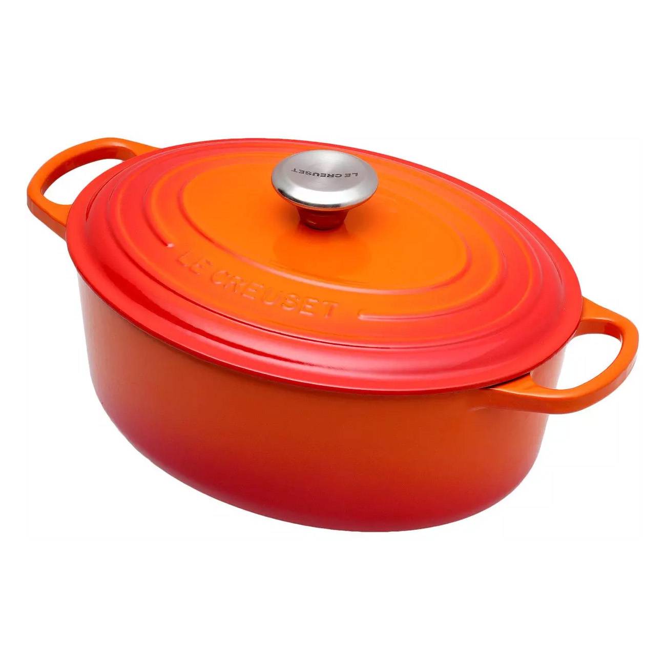 Le Creuset Bräter oval 29 cm-orange Topf