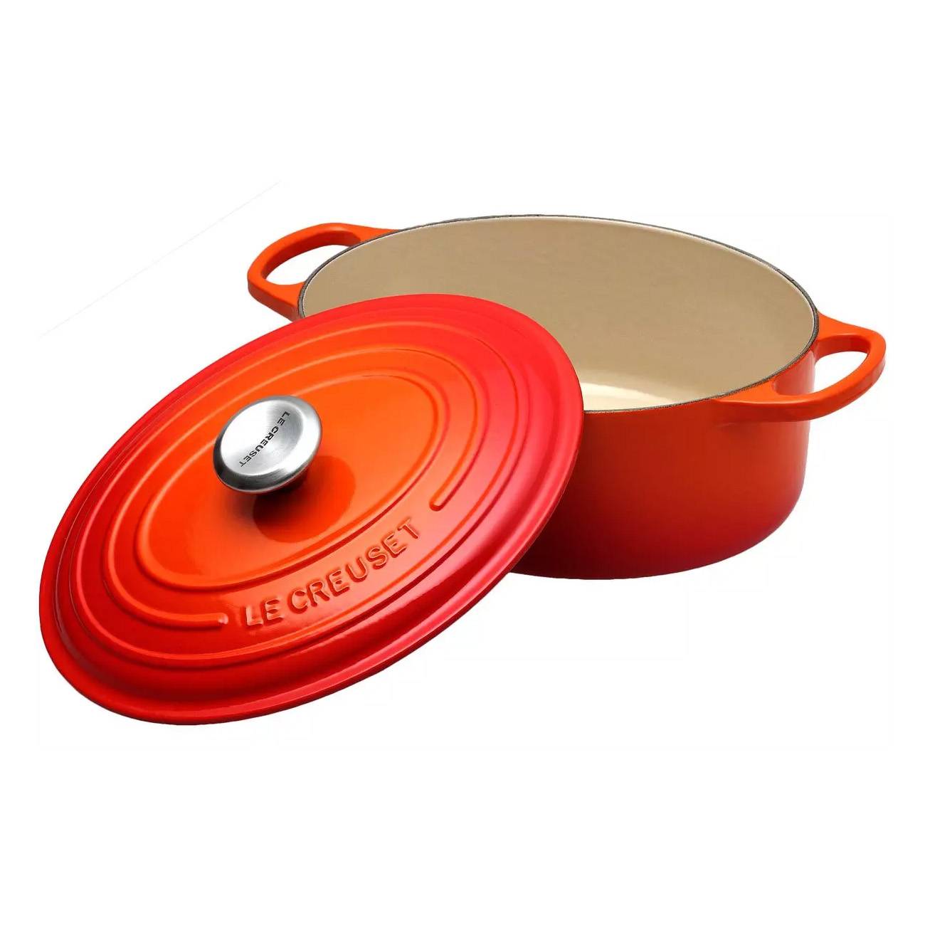Le Creuset Bräter oval 29 cm-orange Topf