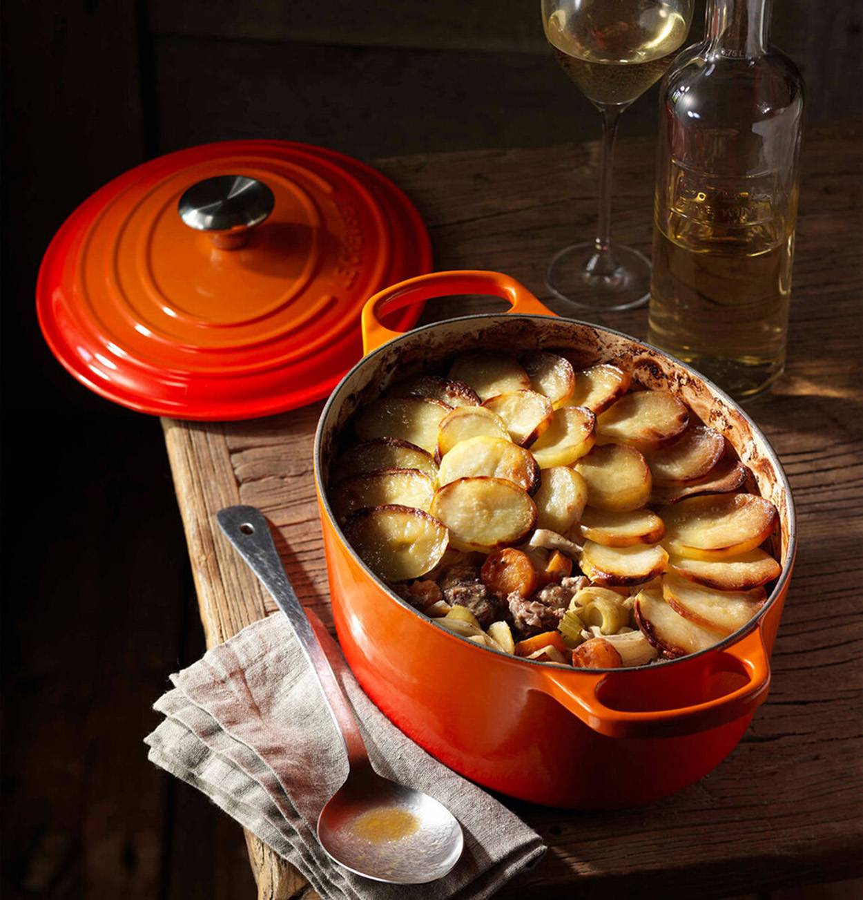 Le Creuset Bräter oval 29 cm-orange Topf