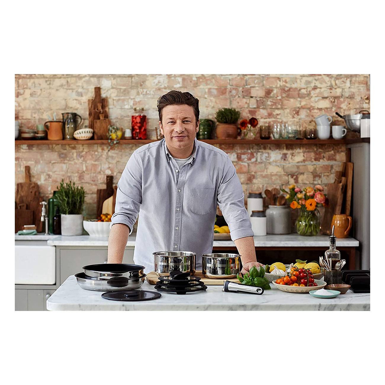 Tefal Jamie Oliver Ingenio 3-teiliges Set Topf