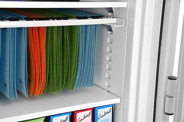 Phoenix Fire Commander, Bodensicher, Weiß, Lesegerät für den Fingerabdruck, 220 l, 690 mm, 650 mm