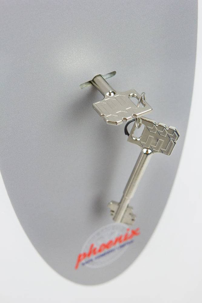 Phoenix Fortress SS1182K, Weiß, Schlüssel, 24 l, Stahl, 450 mm, 350 mm
