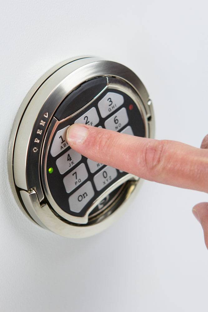 Phoenix Safe Co. Fortress SS1183E, Weiß, Elektronisch, 42 l, Stahl, Flur, 450 mm