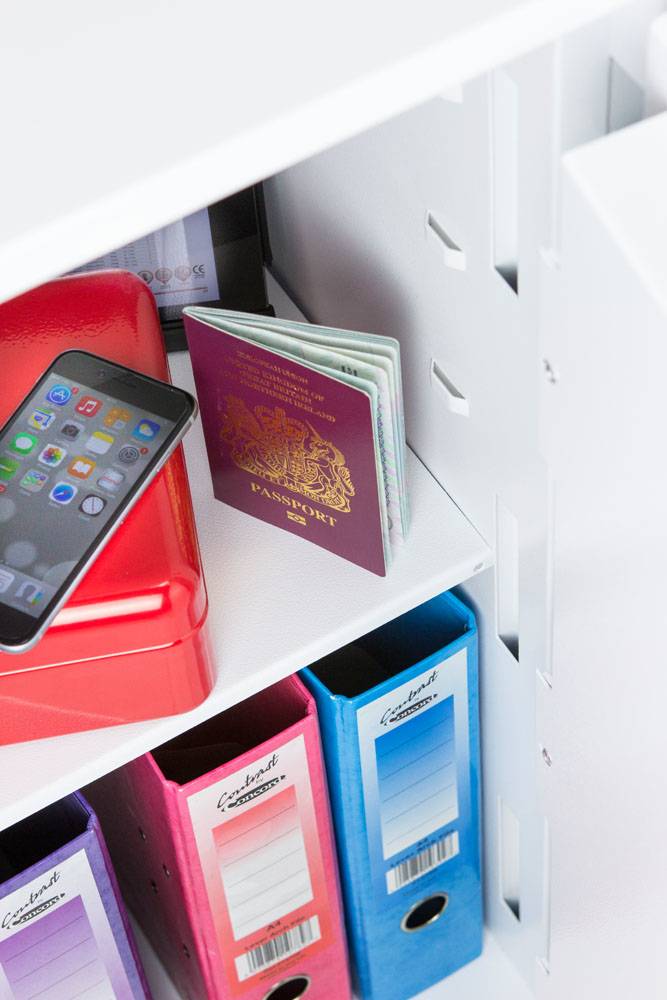 Phoenix Safe Co. Fortress SS1183E, Weiß, Elektronisch, 42 l, Stahl, Flur, 450 mm