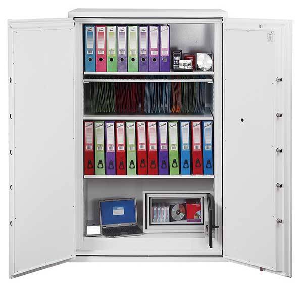 Phoenix Safe Co. Fire Commander, Bodensicher, Weiß, Lesegerät für den Fingerabdruck, 626 l, 1125 mm, 650 mm