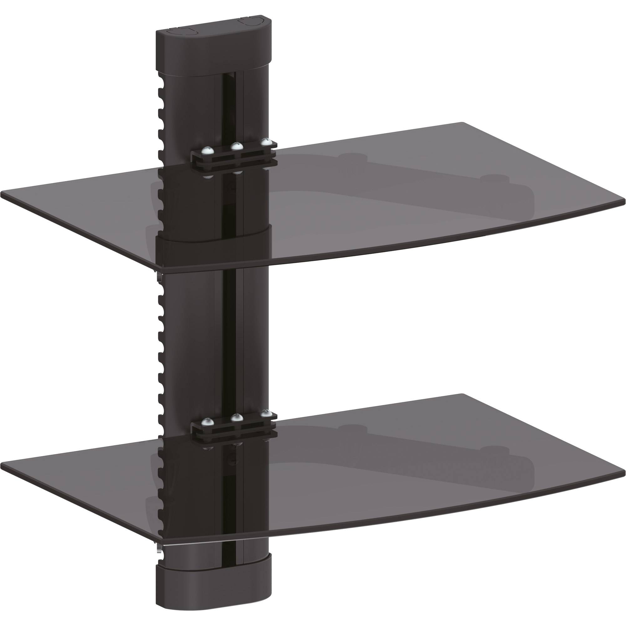 INLINE - Wandhalterung - für DVD - Bluray - Sat-Receiver - bis 8kg - schwarz