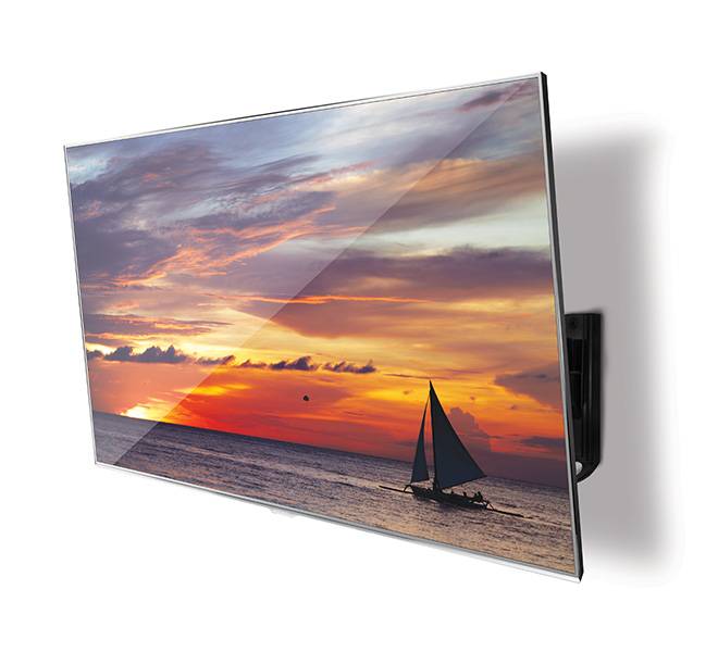 B-TECH Ventry BTV503 - Befestigungskit (Wandmontage) - für Flachbildschirm - Schwarz - Bildschirmgröße: bis zu 107 cm (bis zu 42 Zoll)