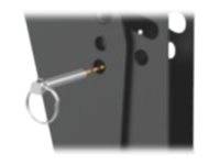 Equip Pro - Klammer - für 2 LCD-Displays - Kunststoff, Aluminium, Stahl - Schwarz, Silber - Bildschirmgröße: 114.3-139.7