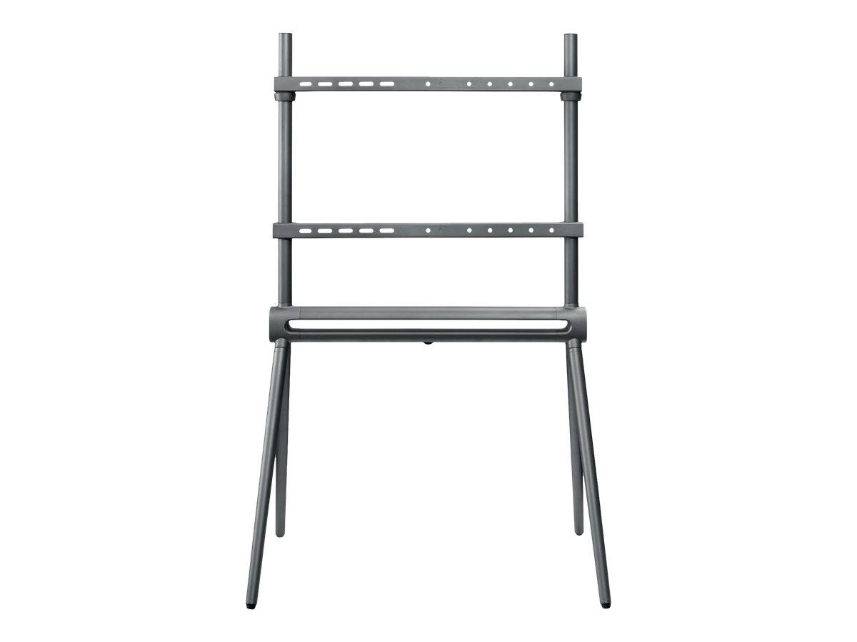 HAGOR Elia Studio Shine Series - Aufstellung - für Flachbildschirm - shine gray - Bildschirmgröße: 102-178 cm (40"-70")