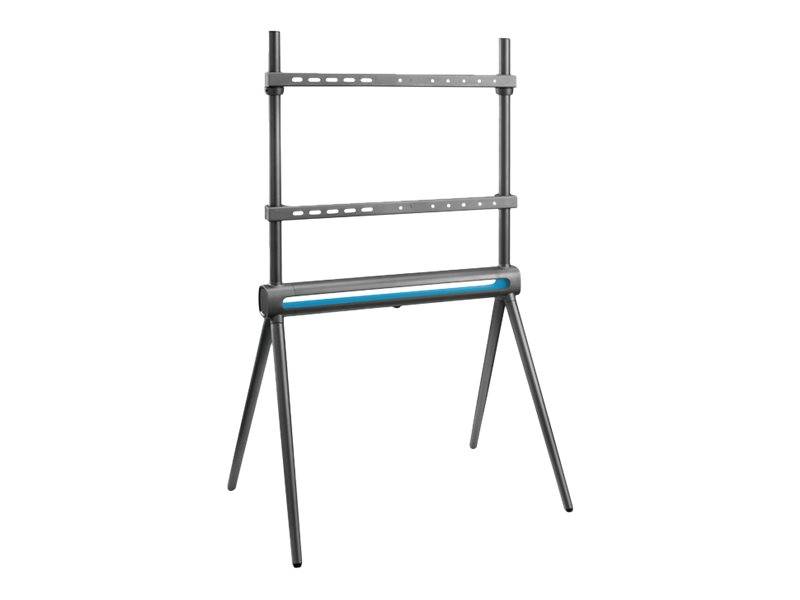 HAGOR Elia Studio Shine Series - Aufstellung - für Flachbildschirm - shine gray - Bildschirmgröße: 102-178 cm (40"-70")