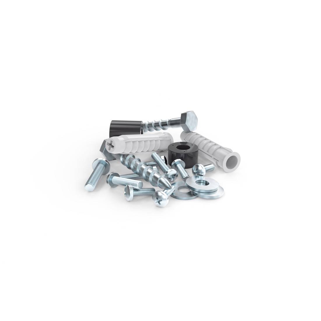 Hama FIX "Strong" - Klammer - für TV - Stahl - Schwarz - Bildschirmgröße: 94-229 cm (37"-90")