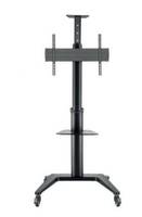 Hagor BrackIT Stand Single, 165,1 cm (65 Zoll), 400 x 400 mm, 600 x 400 mm, -5 - 12°, 90°, Schwarz