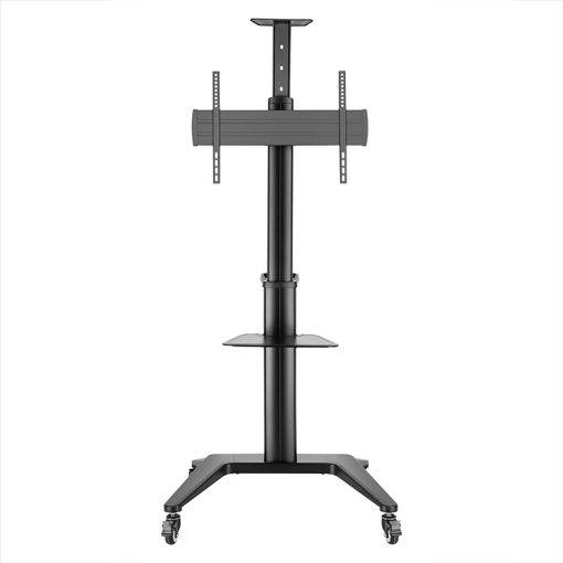 Hagor BrackIT Stand Single, 165,1 cm (65 Zoll), 400 x 400 mm, 600 x 400 mm, -5 - 12°, 90°, Schwarz