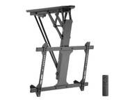 Equip 32"-70" motorisierte TV-Deckenhalterung, 177,8 cm (70 Zoll), 200 x 100 mm, 600 x 400 mm, 0 - 75°, Kunststoff, Edelstahl, Schwarz