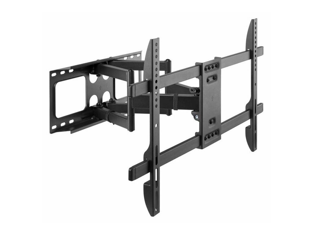 Equip Befestigungskit (Wandmontagehalterung, Schrauben) - für LCD-Display / Curved LCD-Display - Full Motion - Kunststoff, stainless steel - Schwarz
