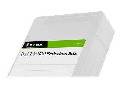 ICY BOX IB-AC6025-3 - Schutzhüllen-Kit für Festplatte - Kapazität: 2 Festplatten (2,5"")