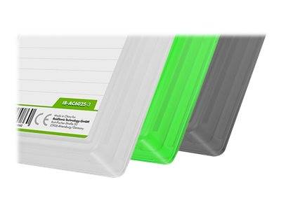 ICY BOX IB-AC6025-3 - Schutzhüllen-Kit für Festplatte - Kapazität: 2 Festplatten (2,5"")