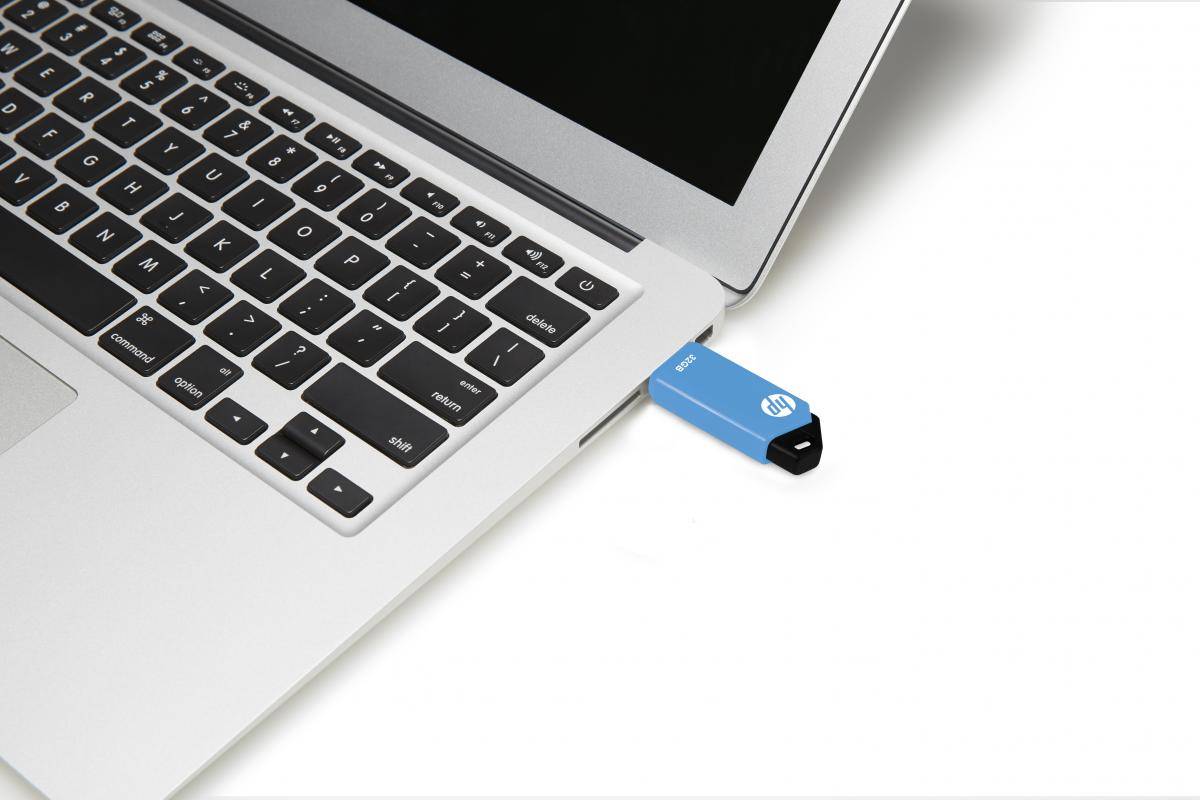HP v150w, 32 GB, USB Typ-A, 2.0, Dia, Schwarz, Blau