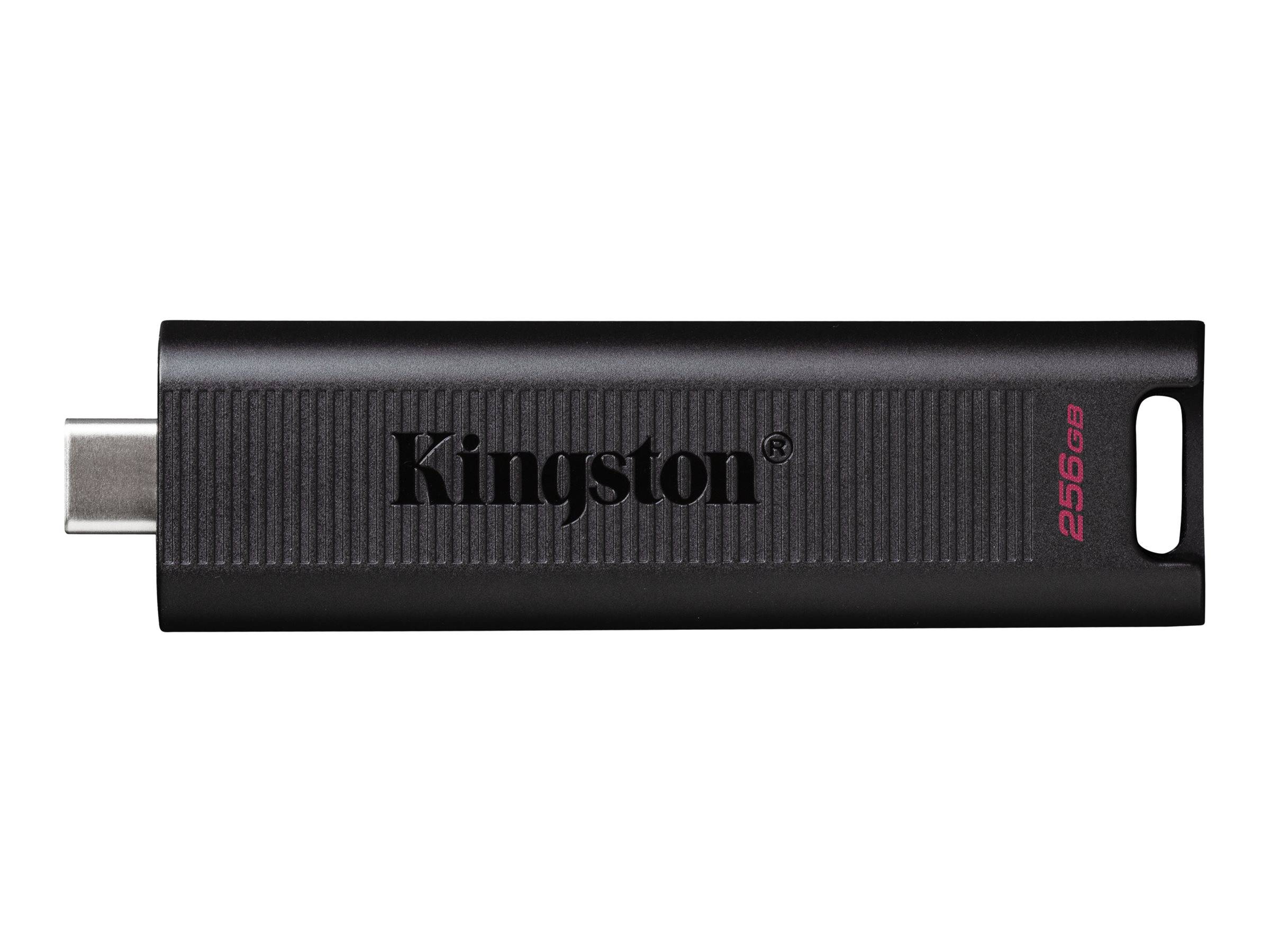 Kingston USB-Stick DataTraveler Max - USB 3.2 Gen 2 - 256 GB - Schwarz