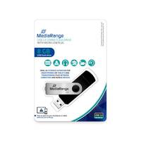 MEDIARANGE MR930-2 - 8 GB - USB Type-A / Micro-USB - 2.0 - 15 MB/s - Drehring -