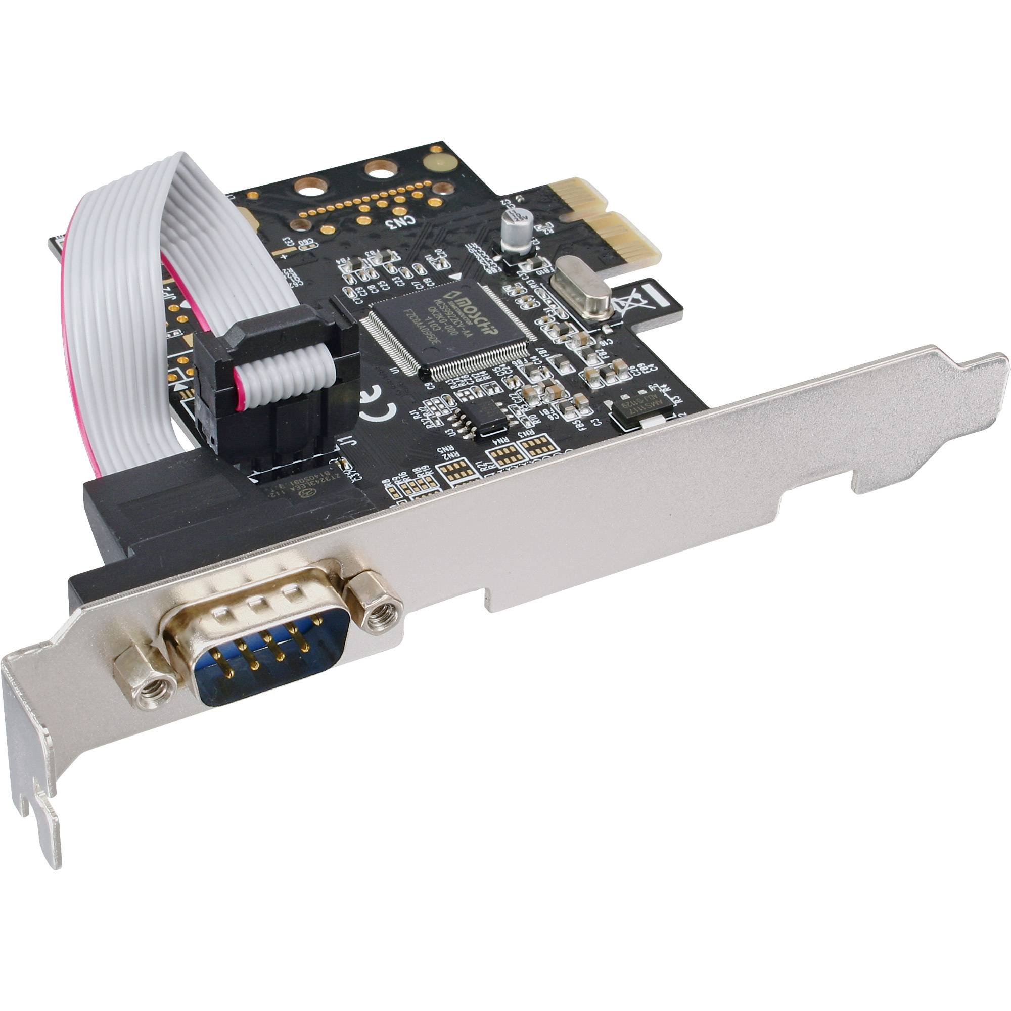 INLINE - Schnittstellenkarte - 1x Seriell 9-pol - PCIe (PCI-Express)
