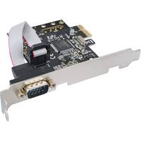 INLINE - Schnittstellenkarte - 1x Seriell 9-pol - PCIe (PCI-Express)