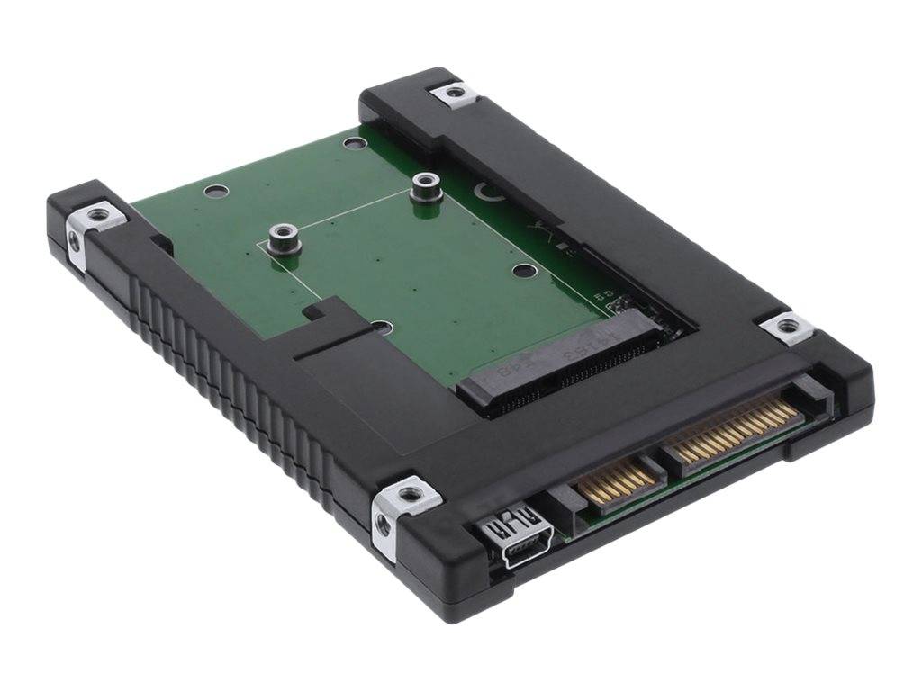 INLINE - Laufwerksadapter 2,5"" - SATA auf mSATA SSD